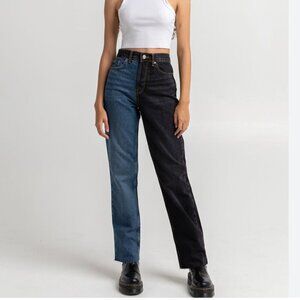 BDG Urban Outfitters Women's Size 25 Blue/Gray Two Tone Pax Jeans
